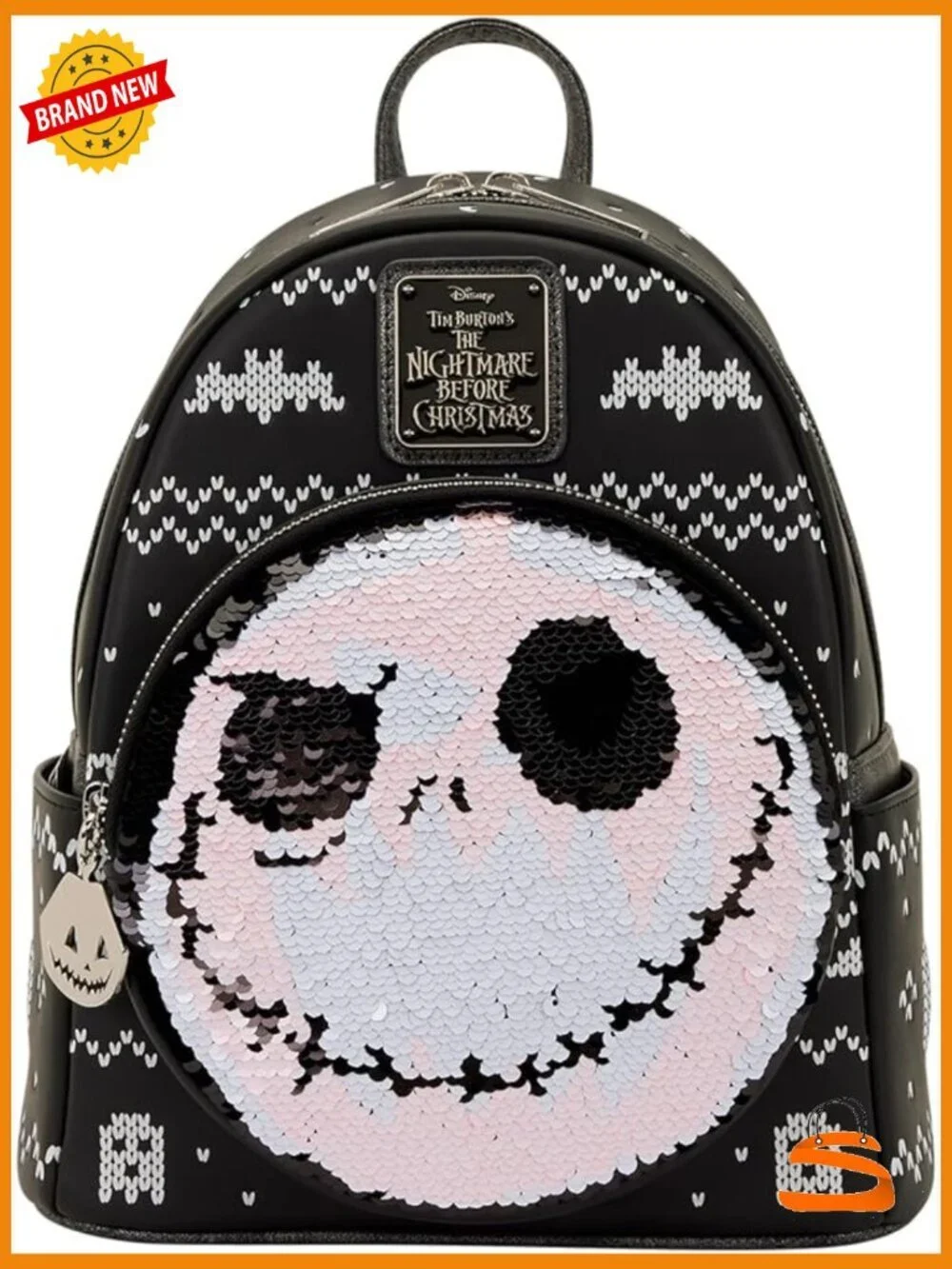Mini Backpack - Faux Leather, Reversible Sequin, Officially Licensed